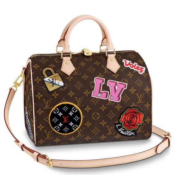 Speedy 30 Bandouliere Monogram Canvas M43989