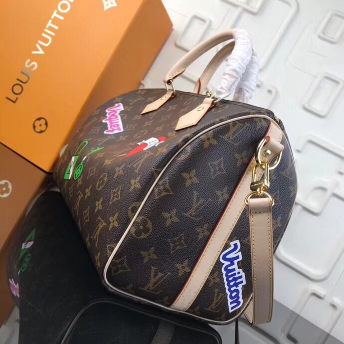 Speedy 30 Bandouliere Monogram Canvas M43989
