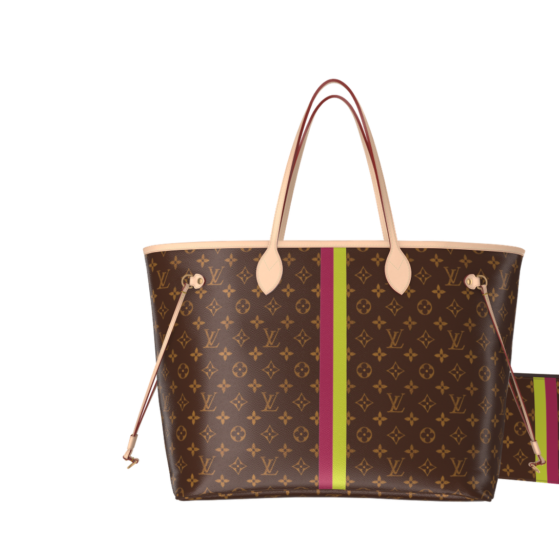 Neverfull GM Mon Monogram Personalisable P01923