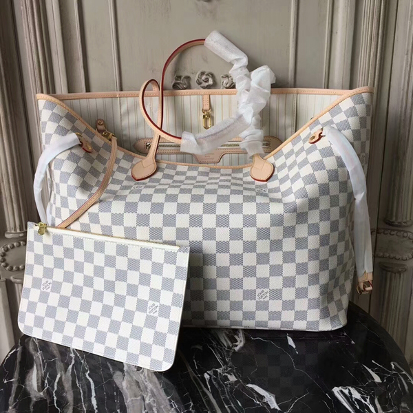 Damier Azur Canvas Neverfull GM N41360
