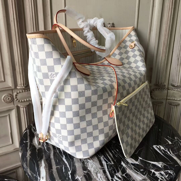 Damier Azur Canvas Neverfull GM N41360