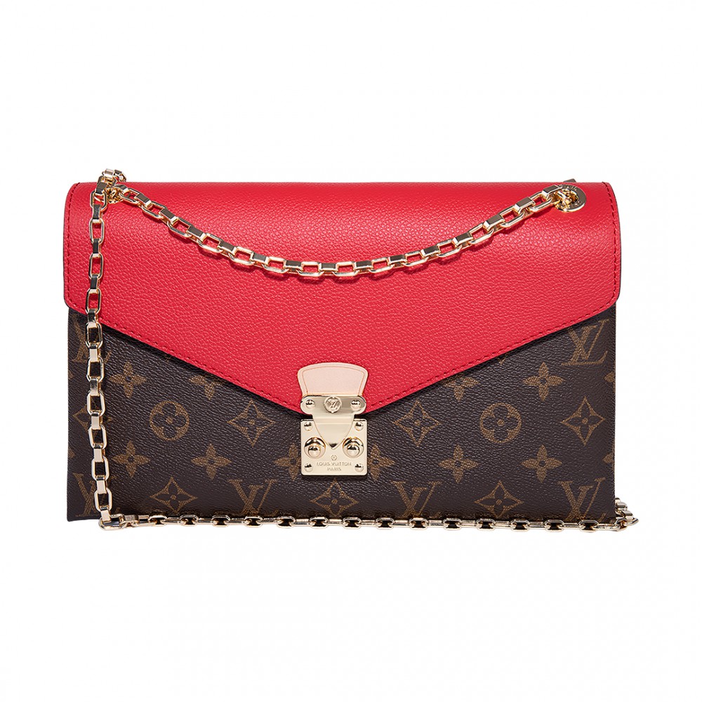 Monogram Canvas Pallas Chain M41201 Cerise