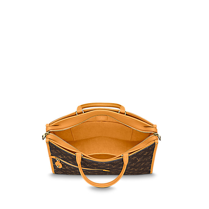 Monogram Canvas POPINCOURT MM SAFRAN IMPERIAL