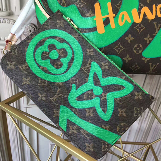 Neverfull MM M44198 Monogram Canvas