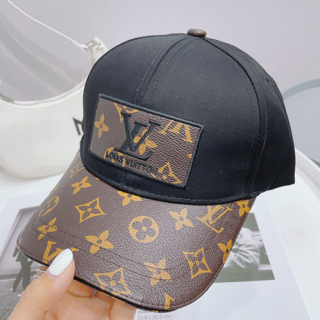 New Stitching Presbyopia Fisherman Cap - Black