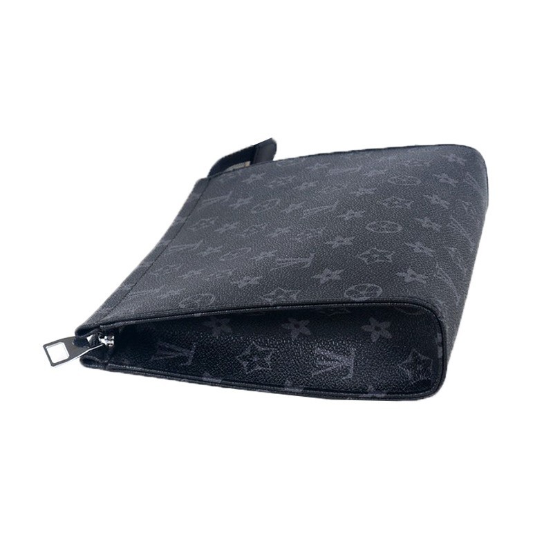 Monogram Clutches Black