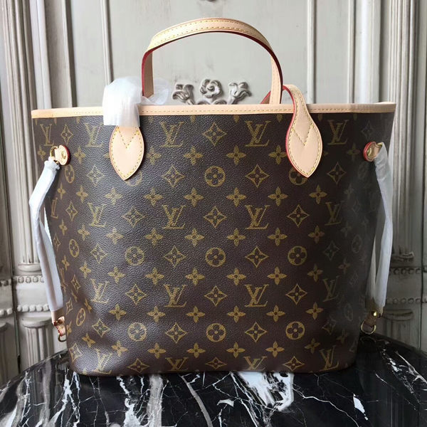 M41178 Neverfull MM Shoulder Bag Monogram Canvas
