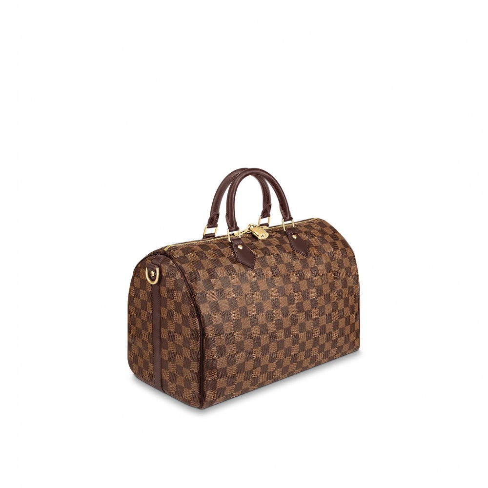 Damier Ebene Canvas Speedy Bandouliere 35 N41366