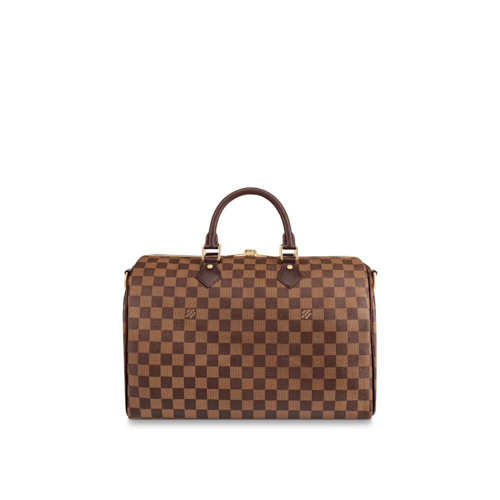 Damier Ebene Canvas Speedy Bandouliere 35 N41366