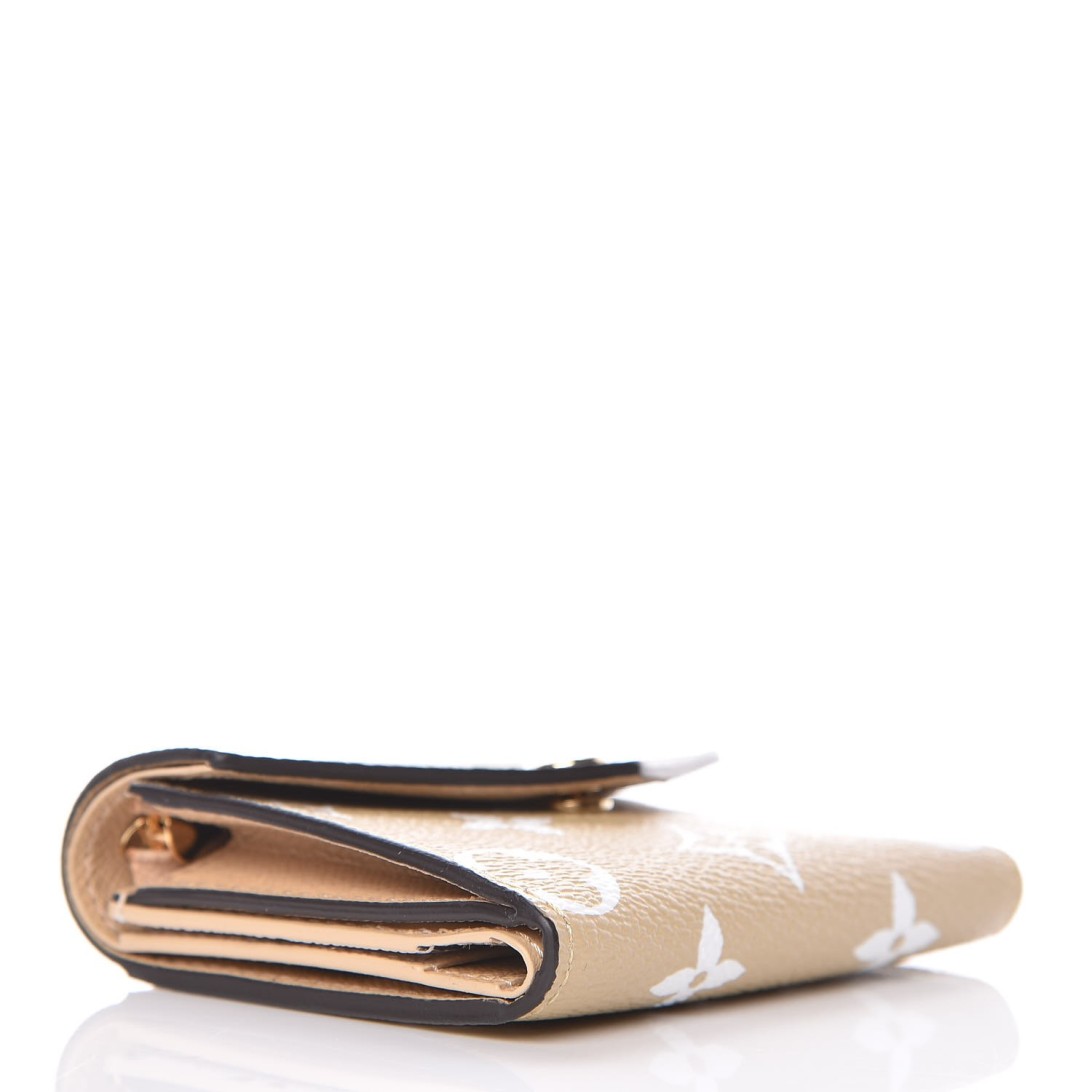 Monogram Giant Zoe Wallet Khaki