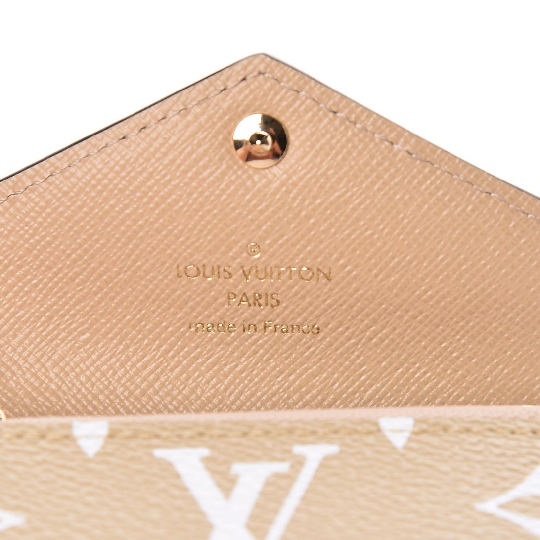 Monogram Giant Zoe Wallet Khaki