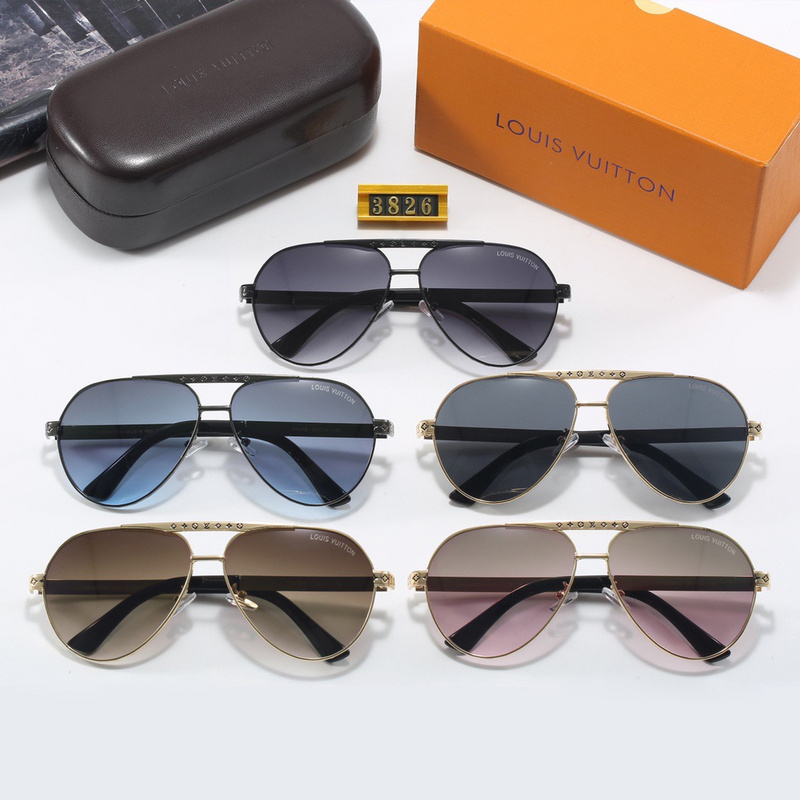5-color fashionable L letter sunglasses