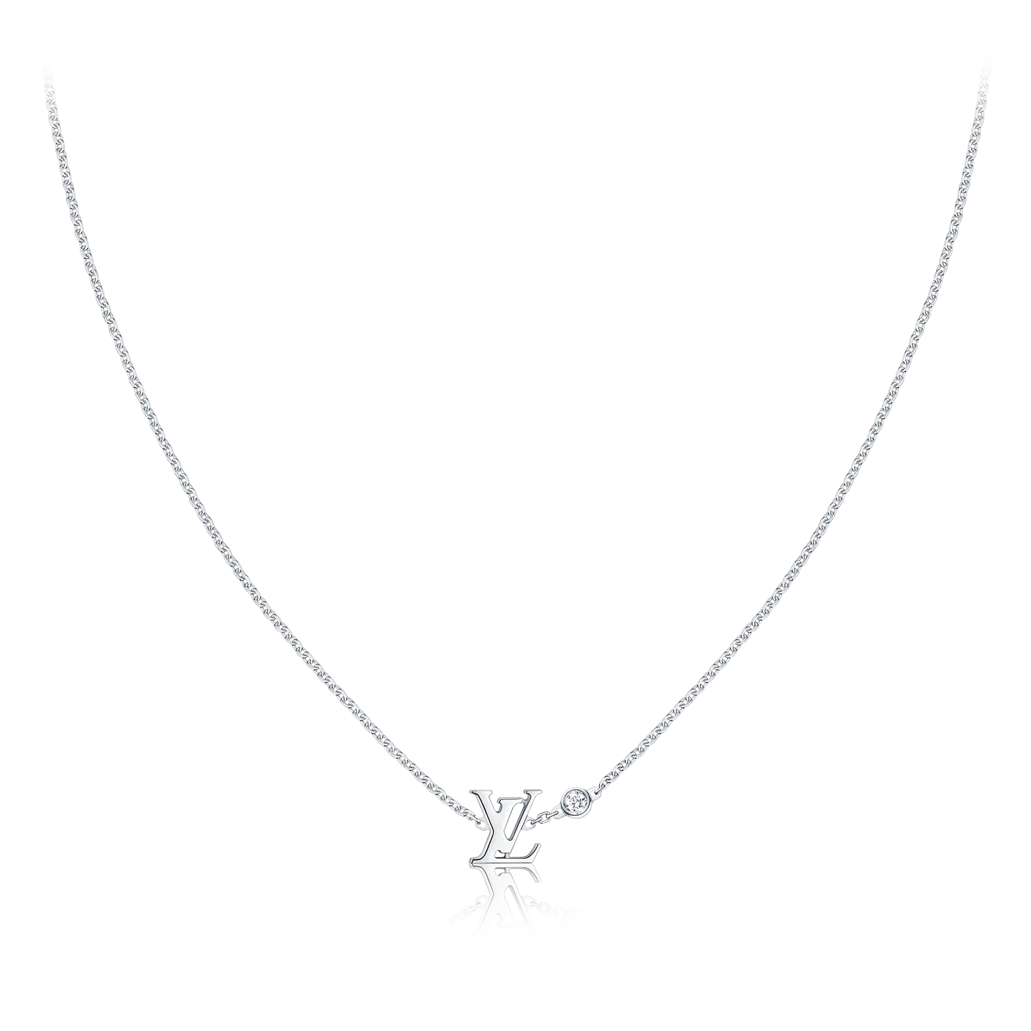 IDYLLE BLOSSOM PENDANT, WHITE GOLD AND DIAMOND