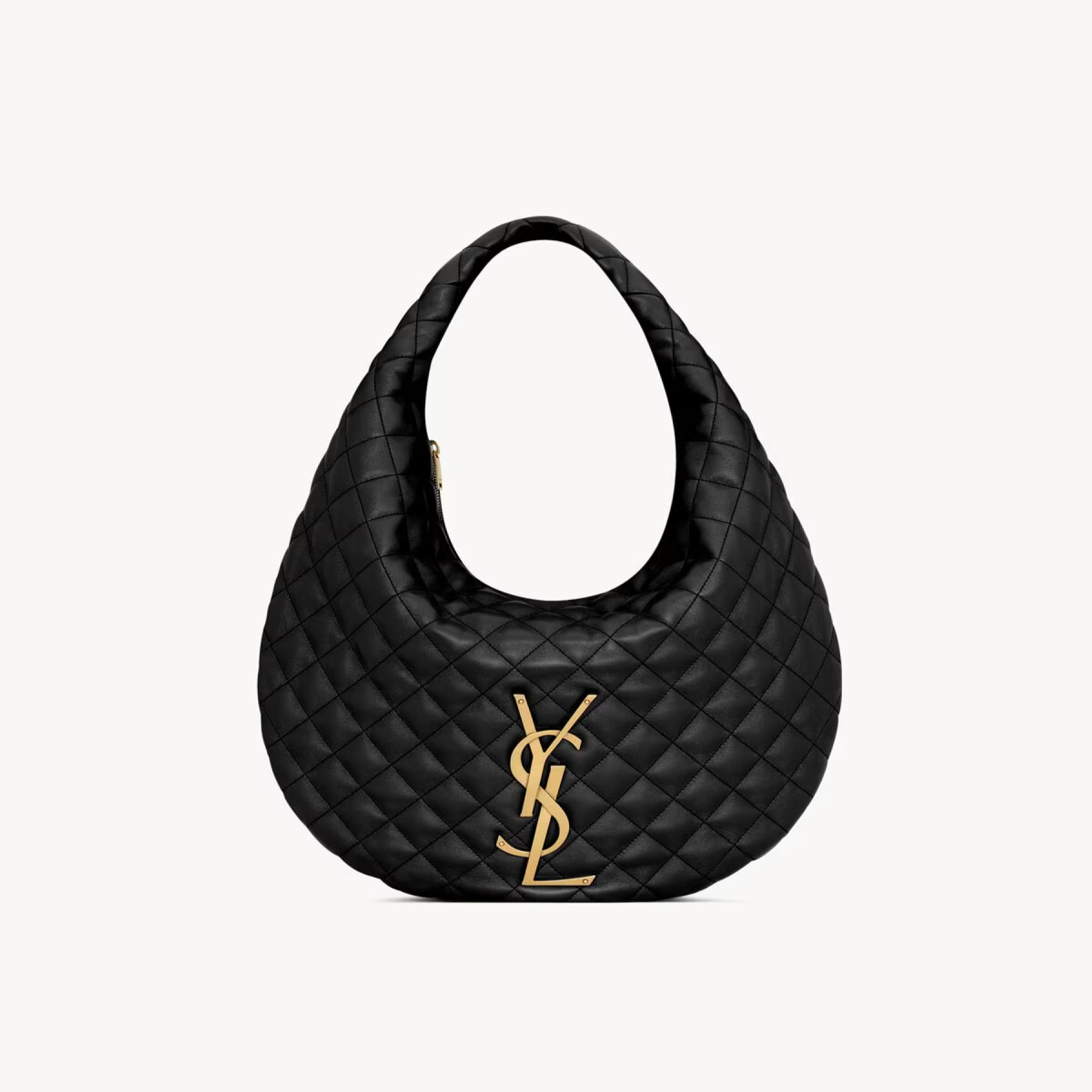 Saint Laurent YSL ICARE hobo in quilted nappa Bag - Black