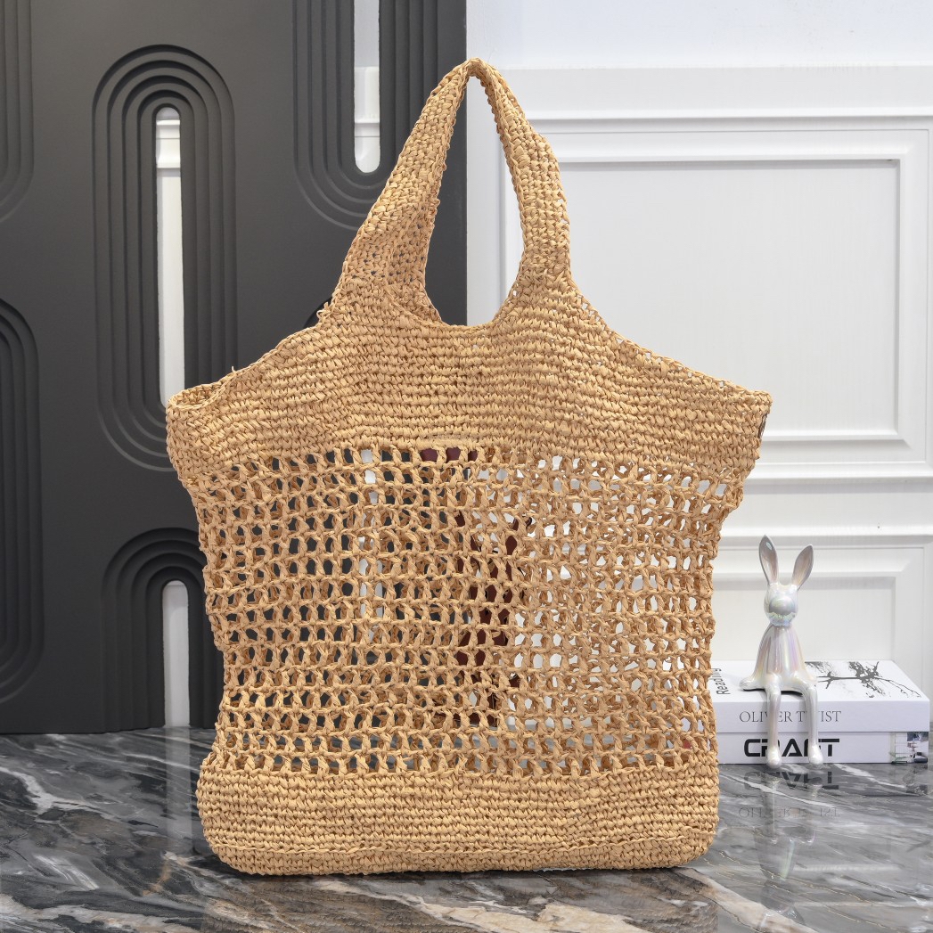 Saint Laurent Icare In Raffia - Bag