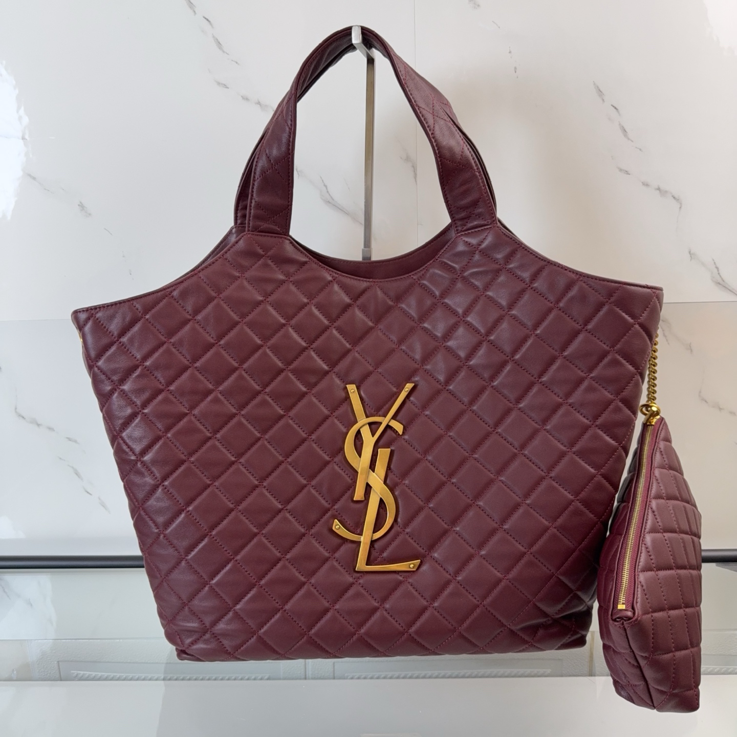 [TOP]SAINT LAURENT ICARE MAXI SHOPPING BAG IN QUILTED Calfskin - Bag