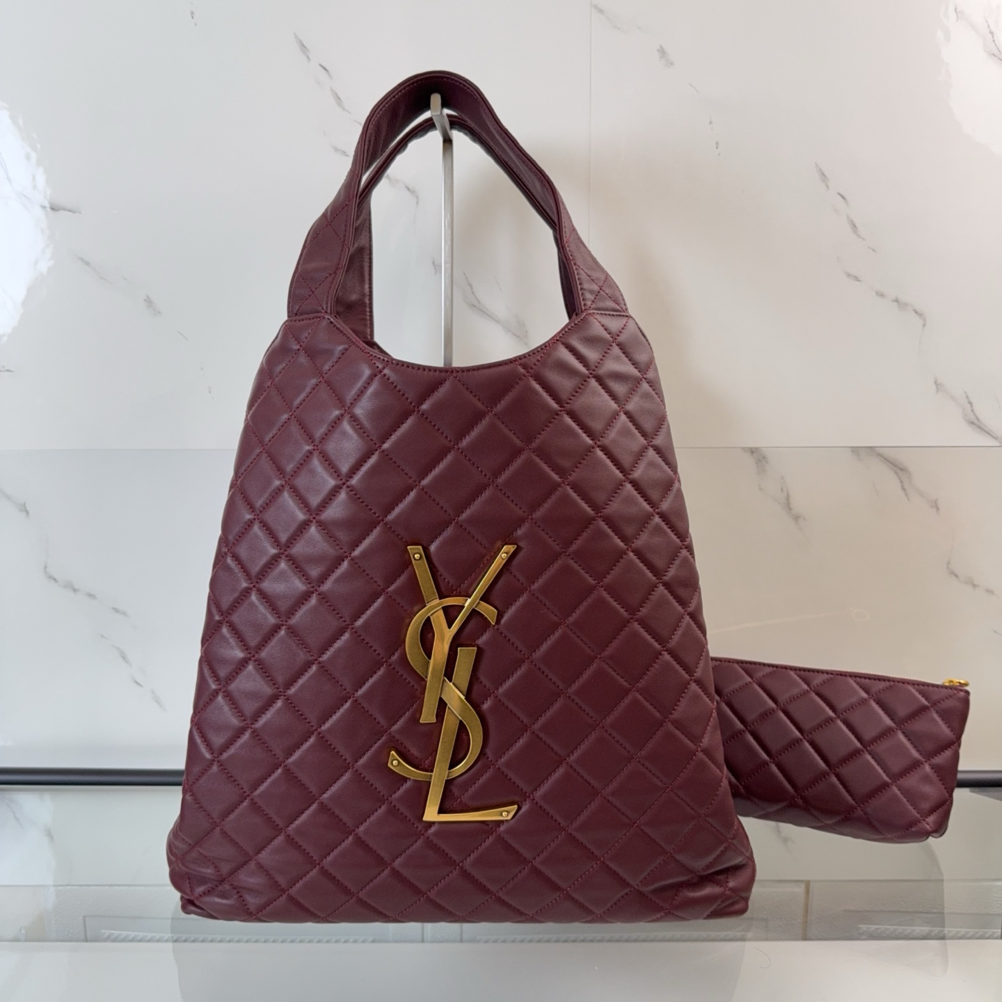 [TOP]SAINT LAURENT ICARE MAXI SHOPPING BAG IN QUILTED Calfskin - Bag