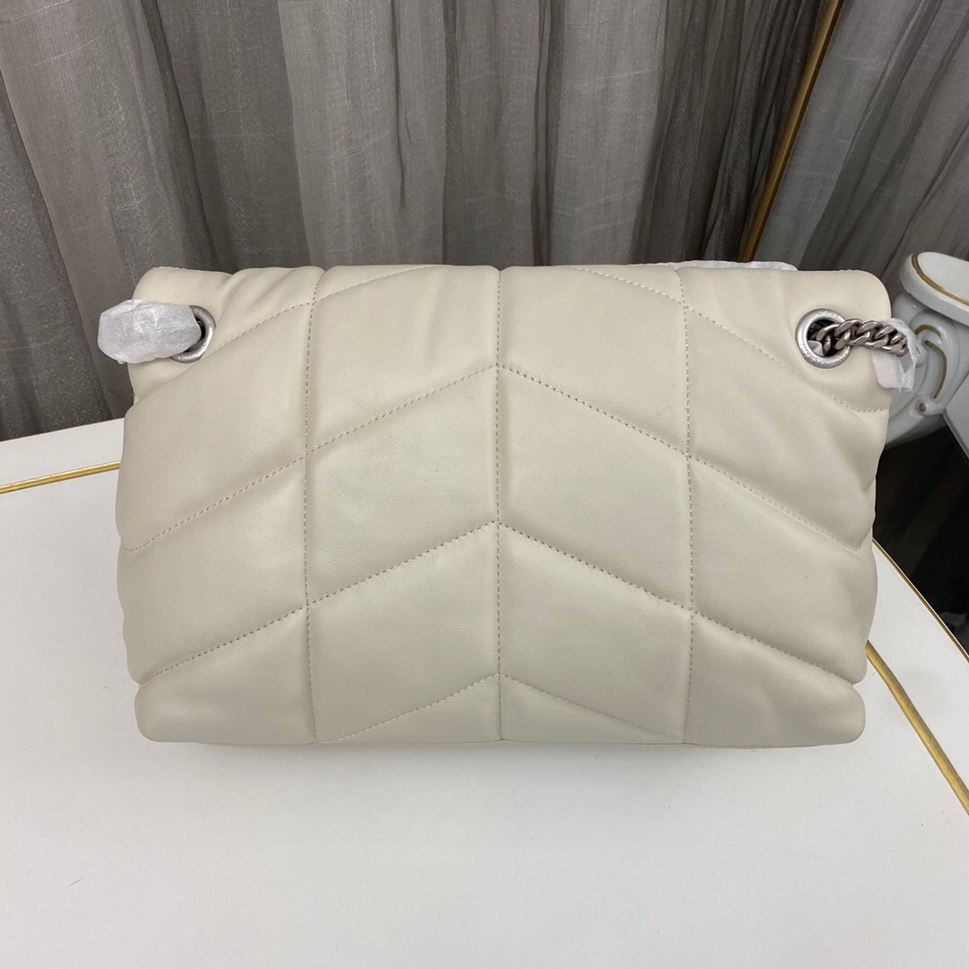 SAINT LAURENT Loulou Puffer Small Quilted Leather Shoulder Bag