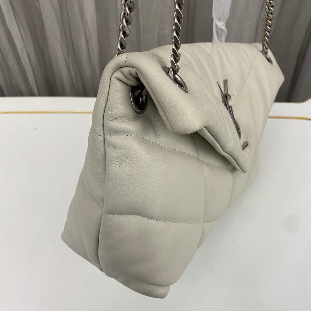 SAINT LAURENT Loulou Puffer Small Quilted Leather Shoulder Bag