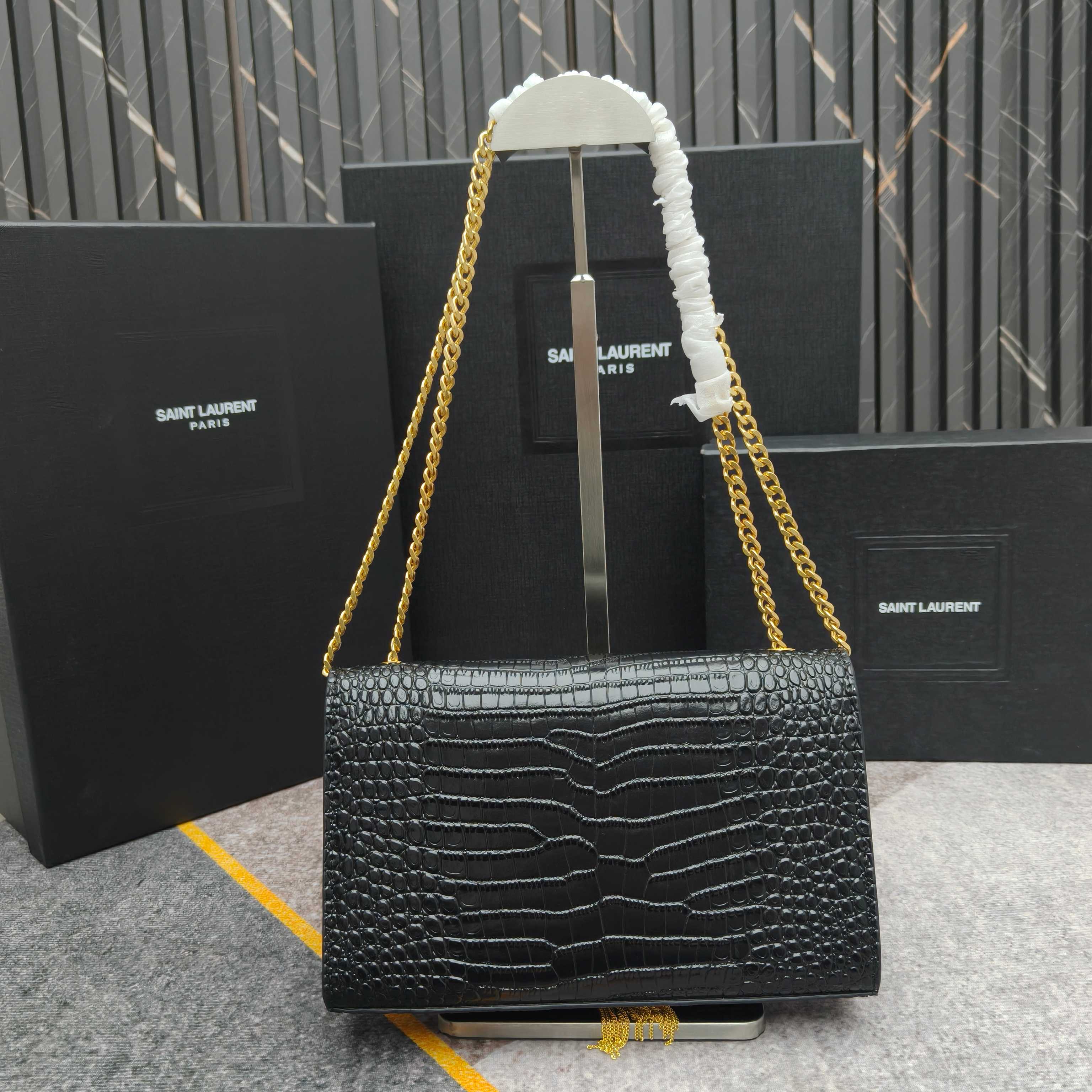 SAINT LAURENT YSL Kate Tassel Chain Wallet - Bag