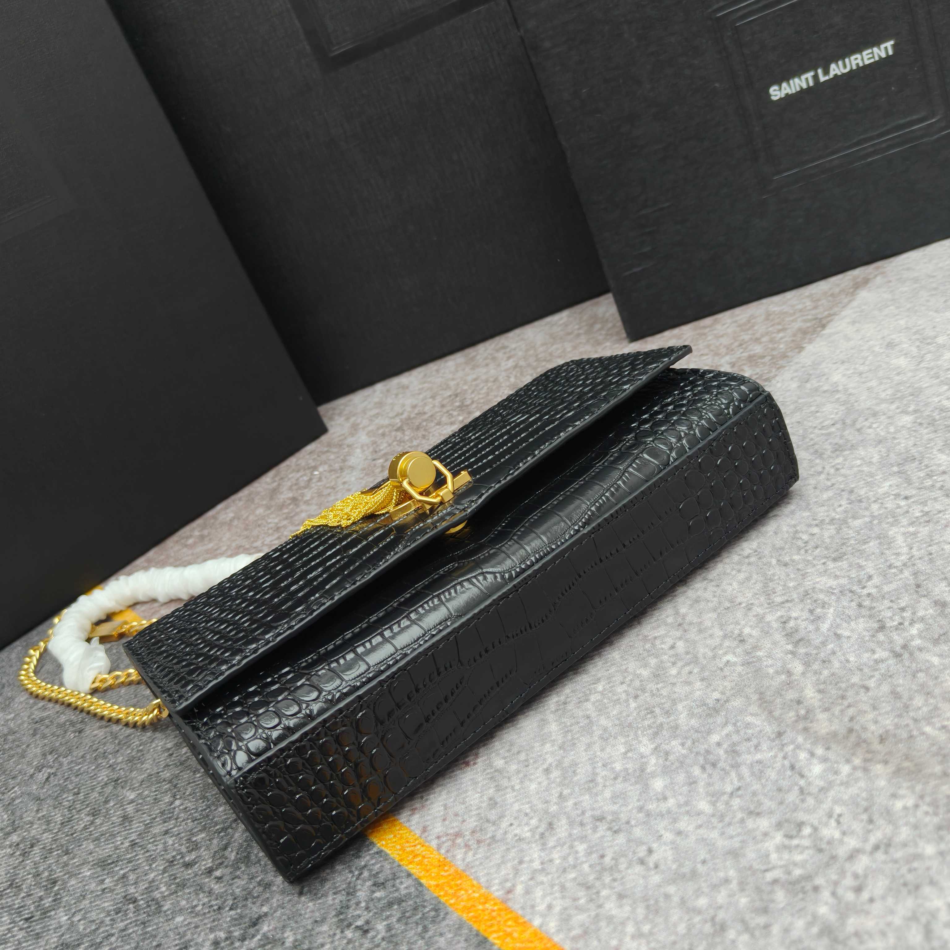 SAINT LAURENT YSL Kate Tassel Chain Wallet - Bag