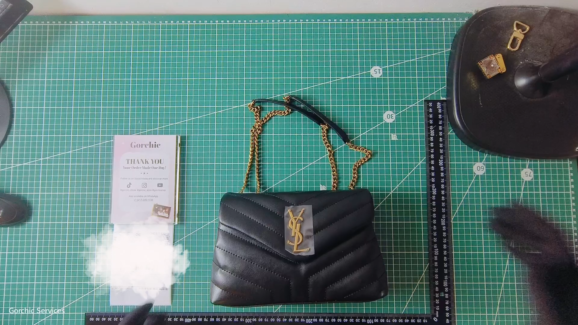 SAINT LAURENT Loulou Small Quilted Leather Shoulder Bag Black - Bag