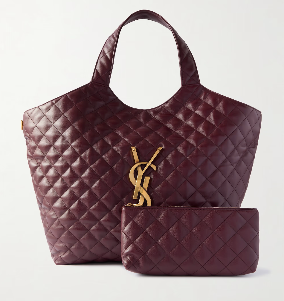 SAINT LAURENT ICARE MAXI SHOPPING BAG IN QUILTED Calfskin - Bag