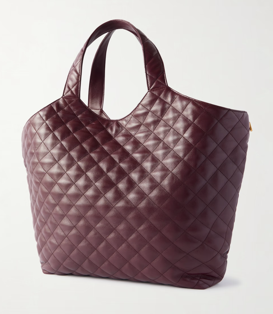 SAINT LAURENT ICARE MAXI SHOPPING BAG IN QUILTED Calfskin - Bag