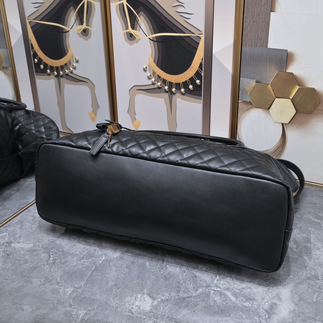 SAINT LAURENT YSL Es Giant Leather Travel Bag