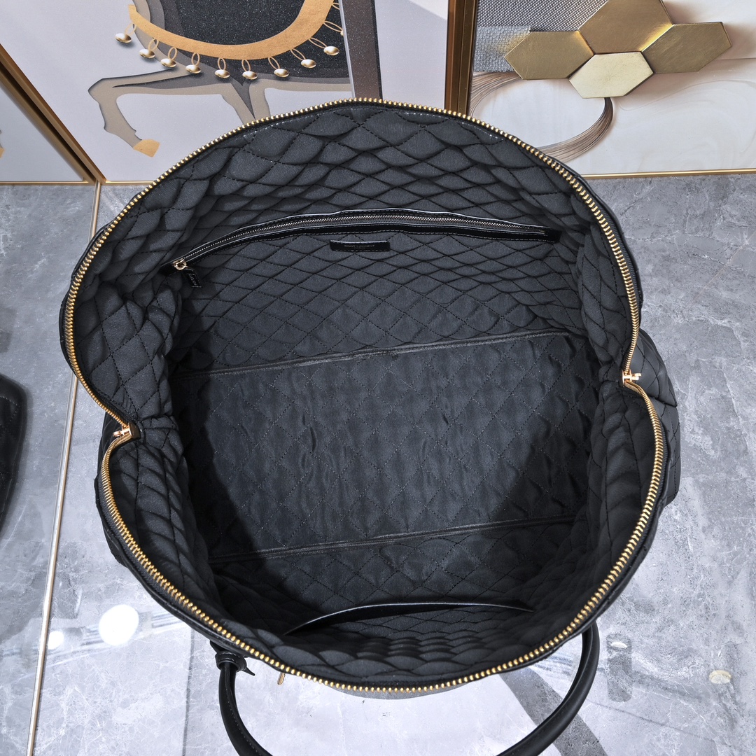 SAINT LAURENT YSL Es Giant Leather Travel Bag