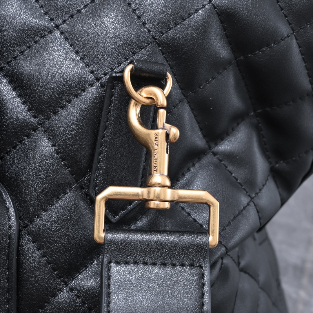 SAINT LAURENT YSL Es Giant Leather Travel Bag
