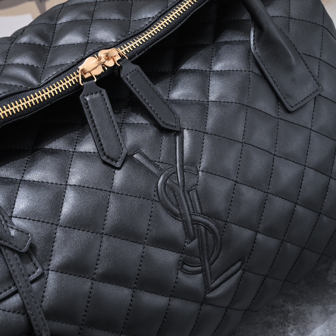 SAINT LAURENT YSL Es Giant Leather Travel Bag