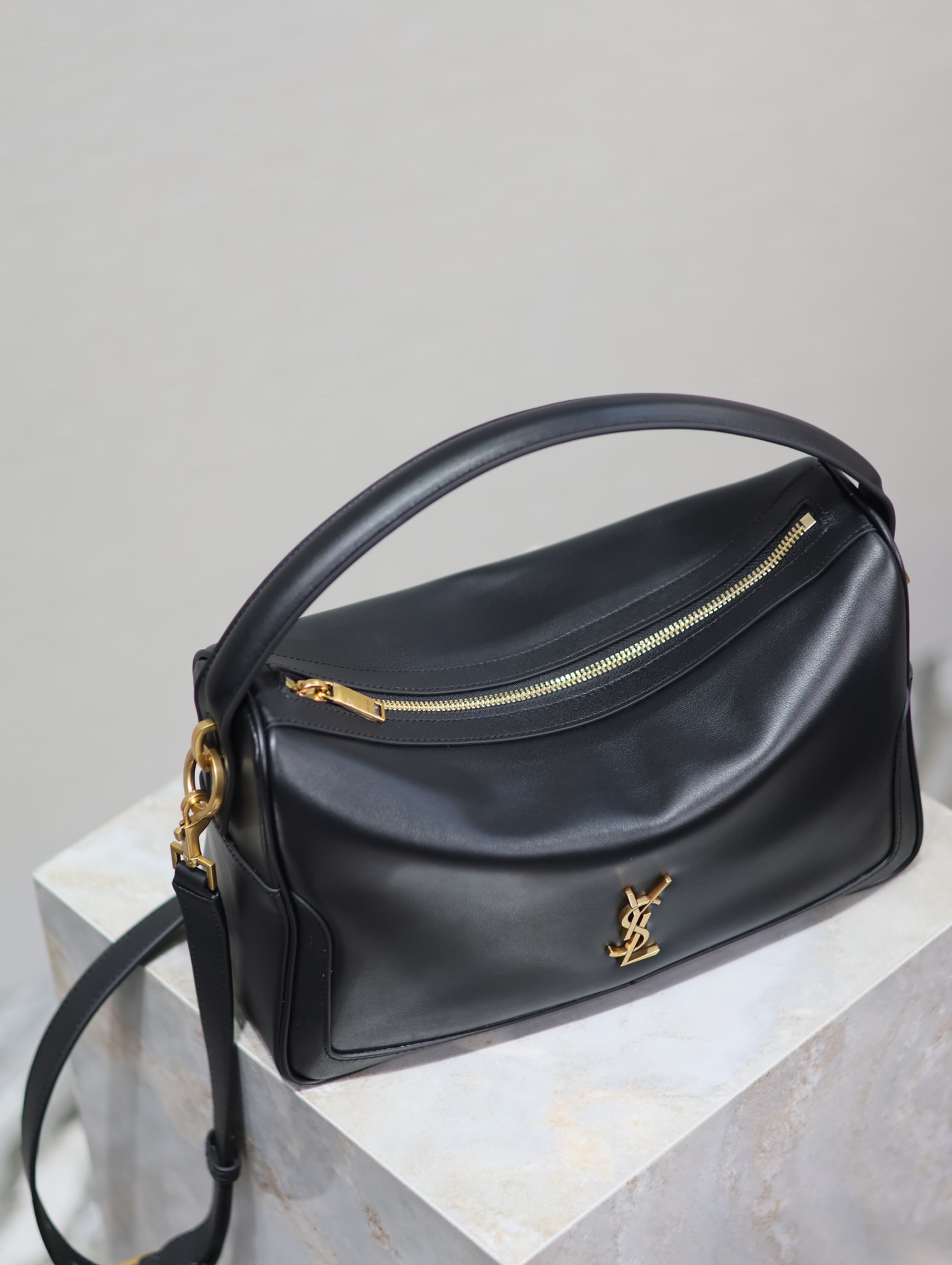 Saint Laurent Camera Supple Bag-Black Bag