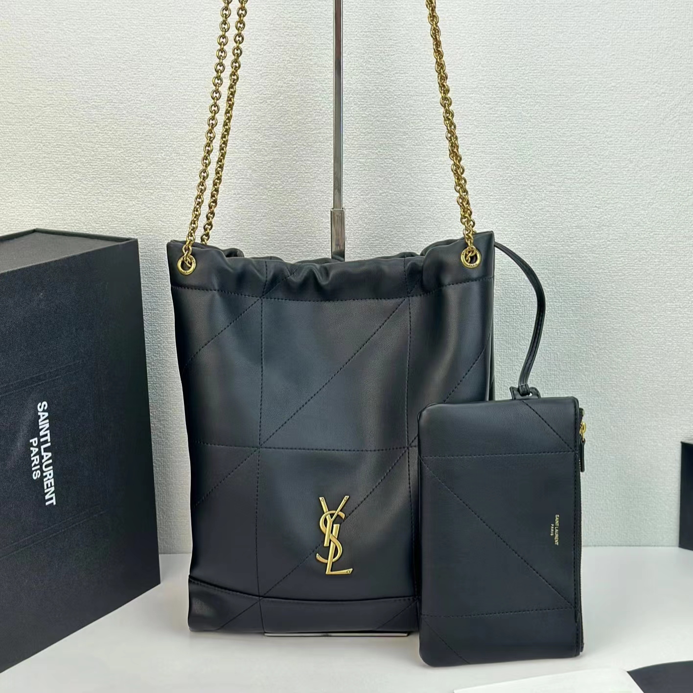 Saint Laurent JAMIE 4.3 POCHON in Calfskin - Bag