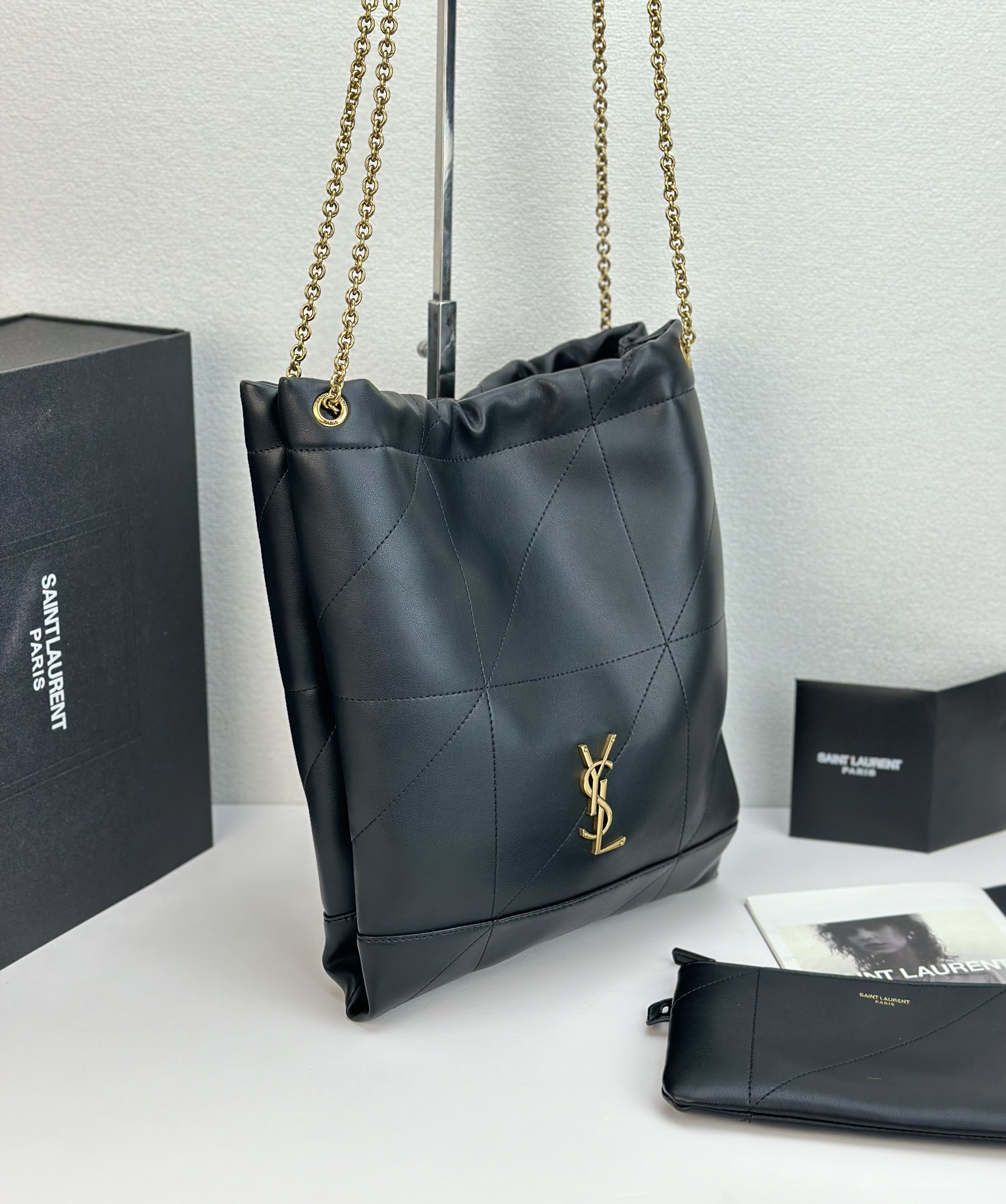 Saint Laurent JAMIE 4.3 POCHON in Calfskin - Bag