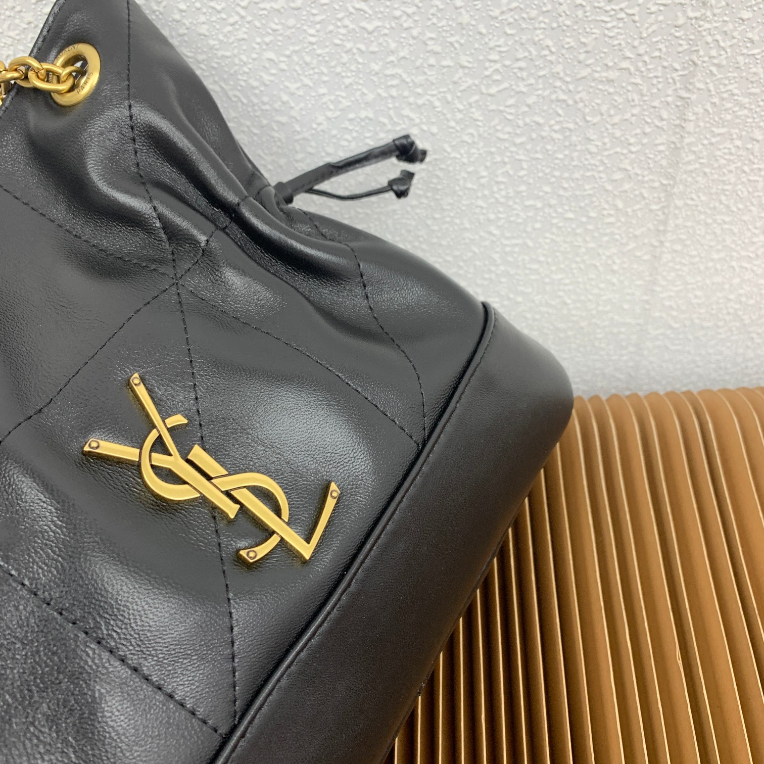 Saint Laurent JAMIE 4.3 Small Pochon Calfskin chain bag