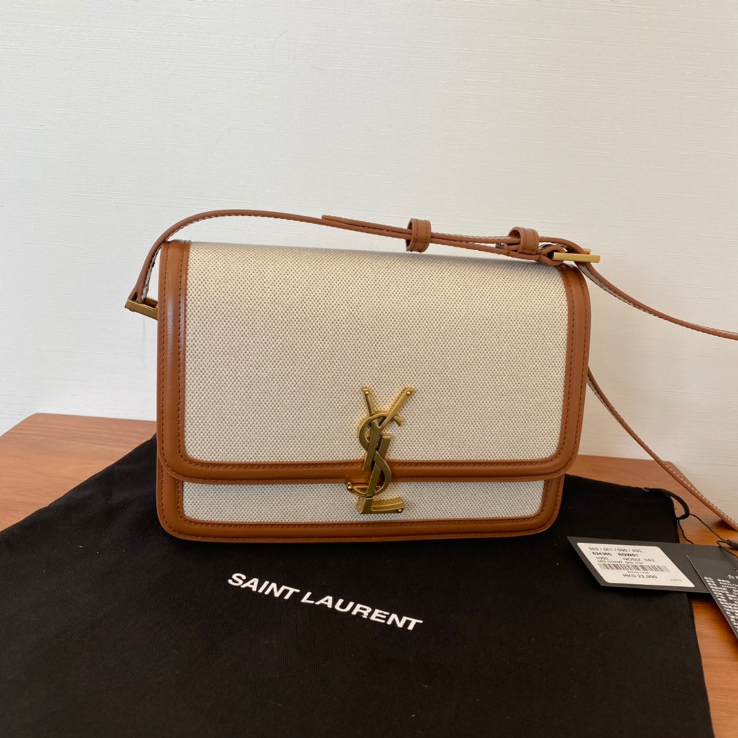 YSL Solferino Medium Satchel Bag