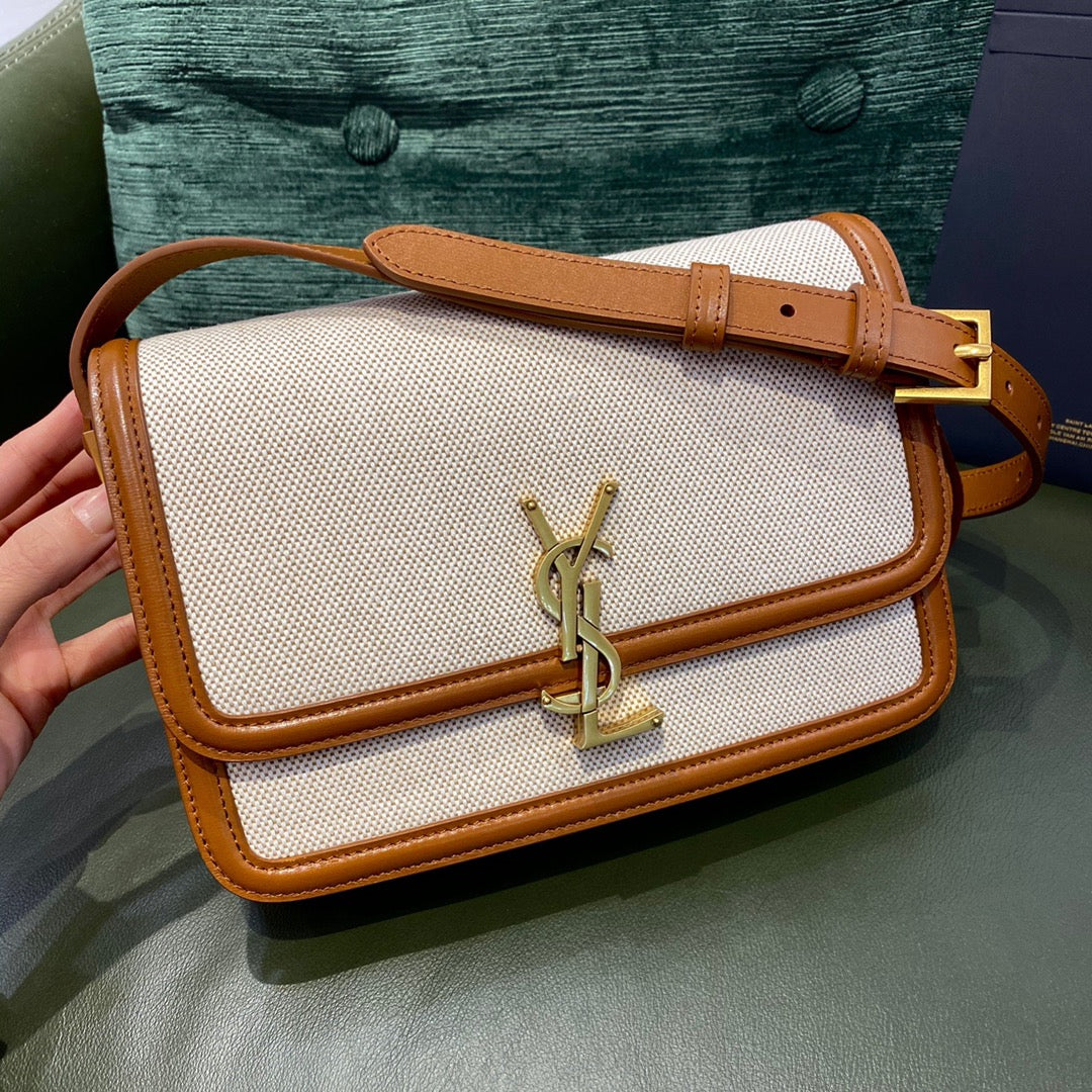 YSL Solferino Medium Satchel Bag