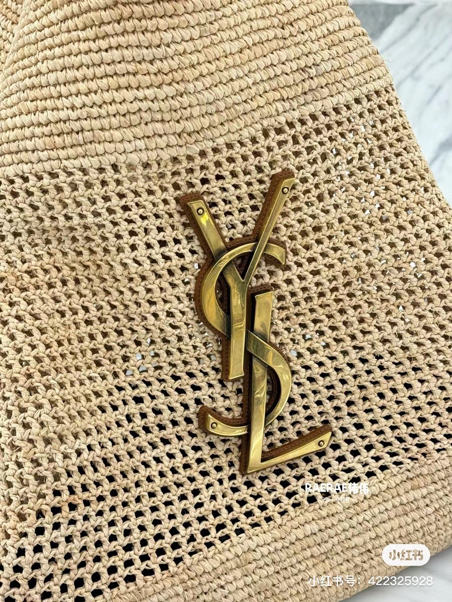 [TOP] Saint Laurent Icare In Raffia - Bag