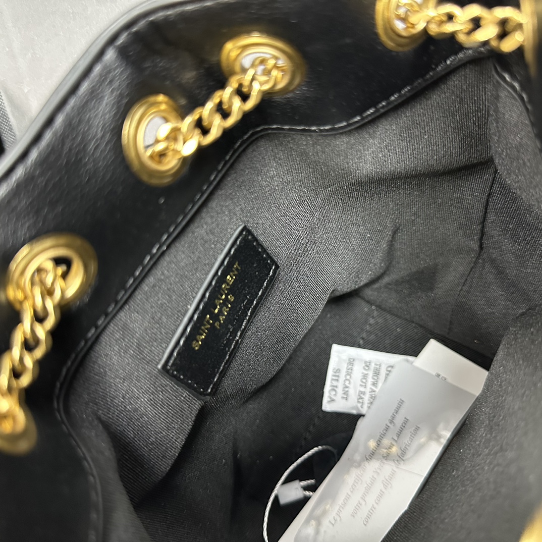 Saint Laurent JOE backpack in Calfskin Black - Bag