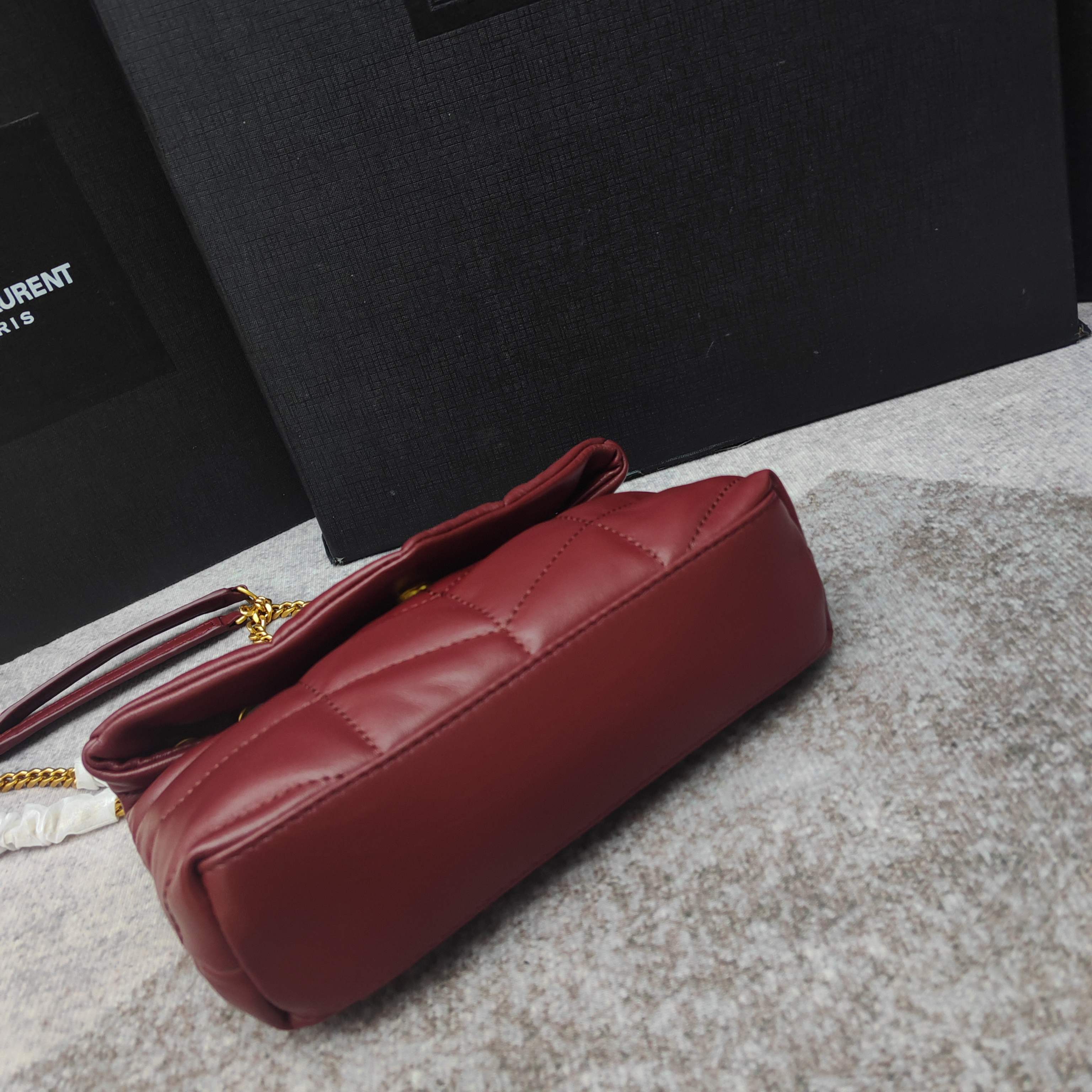 Saint Laurent YSL Puffer in shiny leather Crossbody - Bag