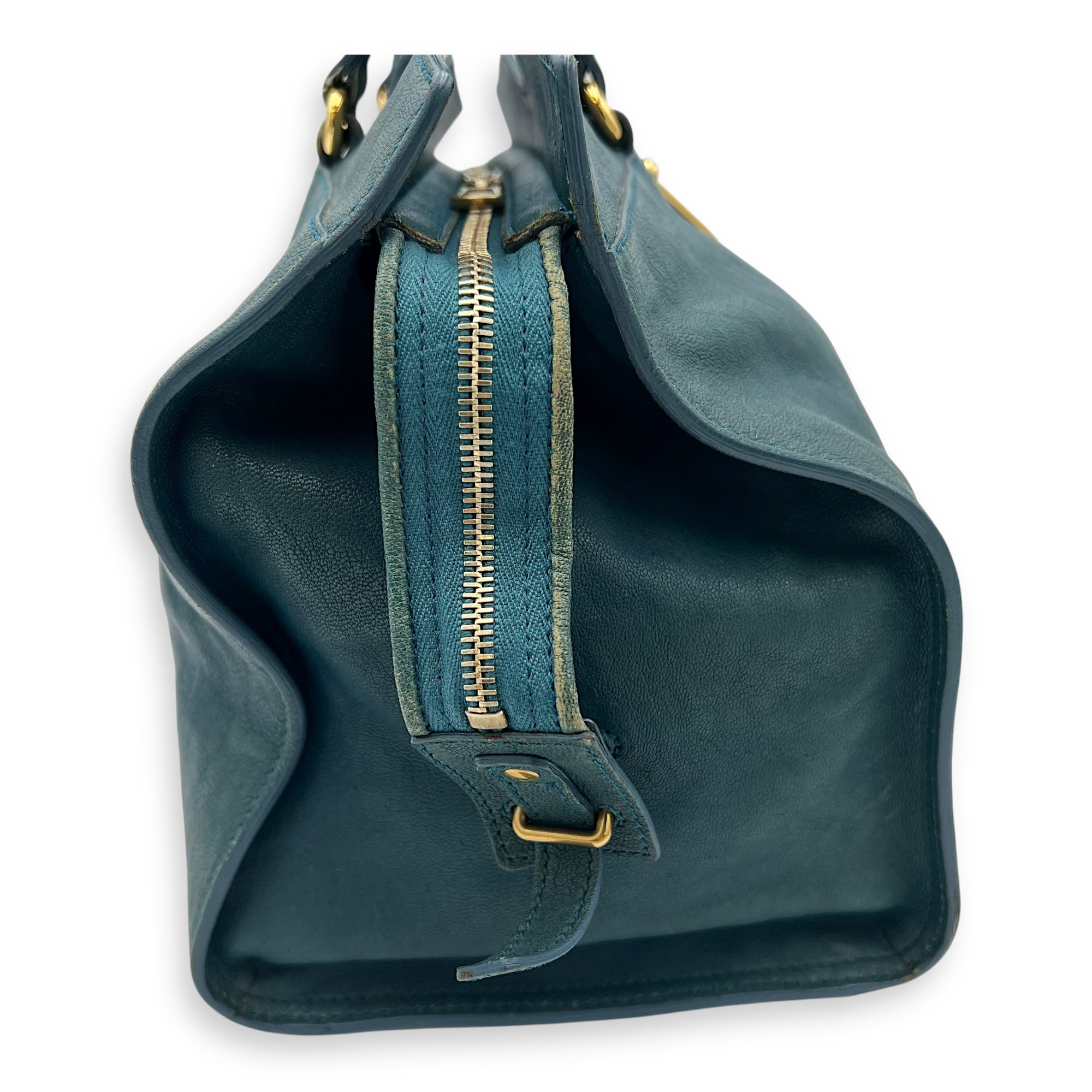 Cabas Chyc Sac Ligne Y Top handle bag in Calfskin, Gold Hardware