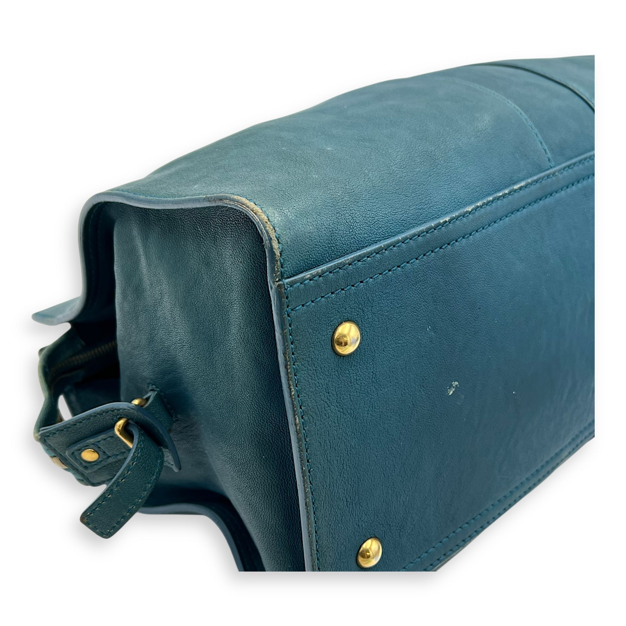 Cabas Chyc Sac Ligne Y Top handle bag in Calfskin, Gold Hardware