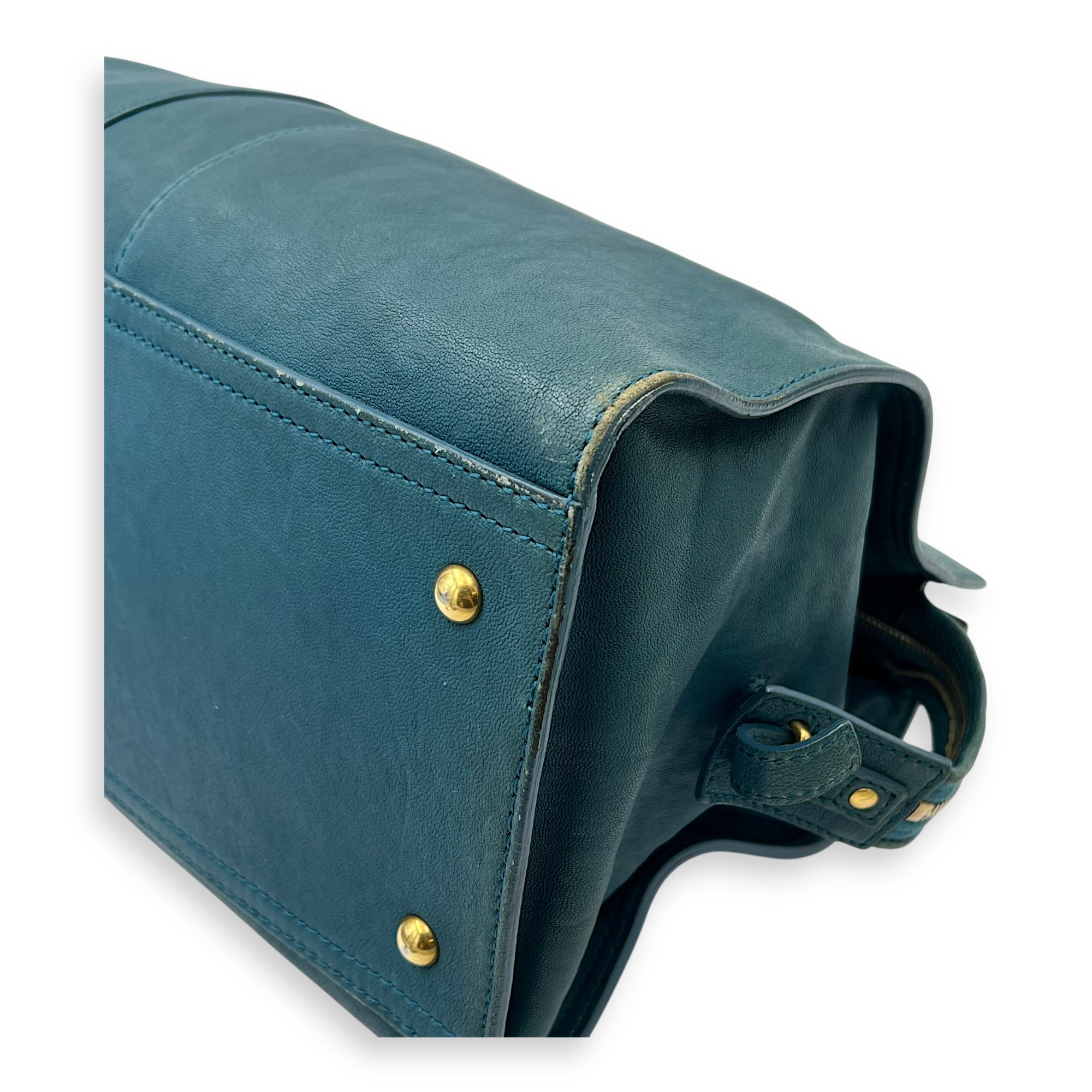 Cabas Chyc Sac Ligne Y Top handle bag in Calfskin, Gold Hardware