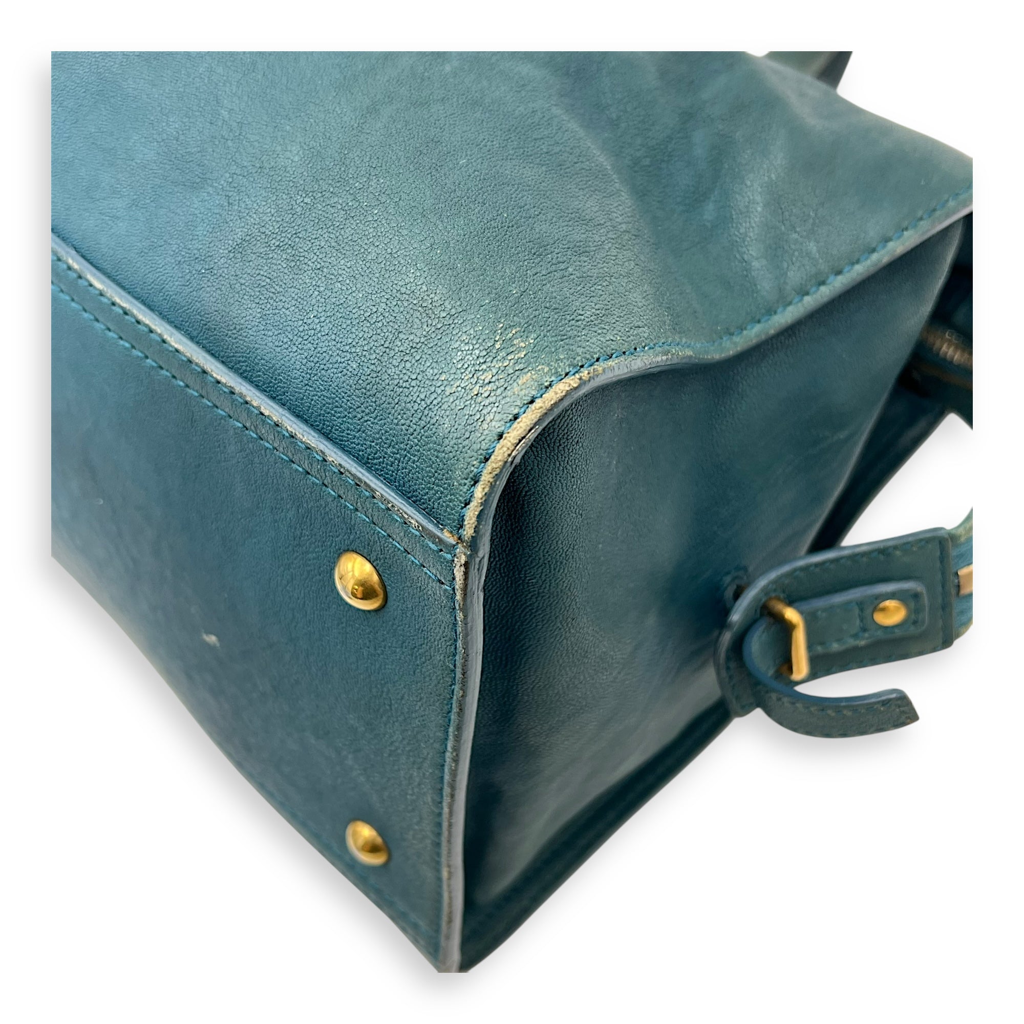Cabas Chyc Sac Ligne Y Top handle bag in Calfskin, Gold Hardware