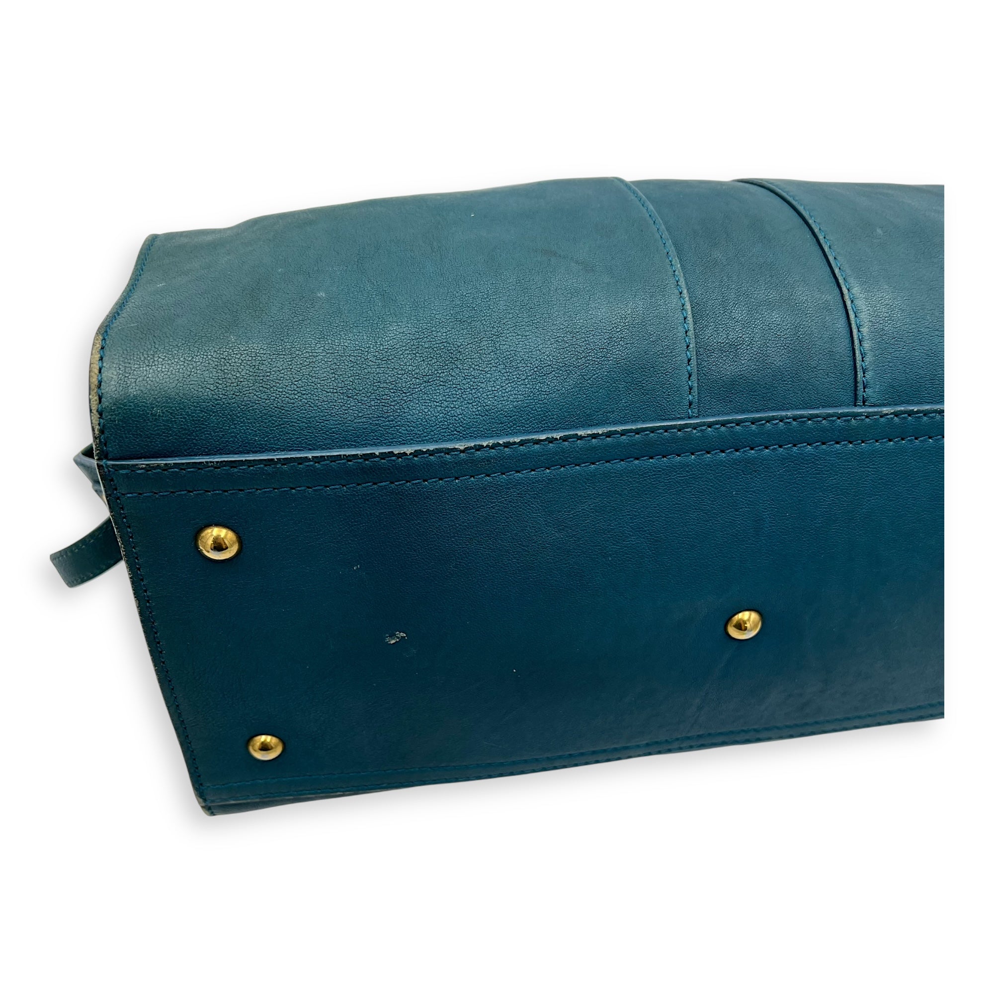 Cabas Chyc Sac Ligne Y Top handle bag in Calfskin, Gold Hardware