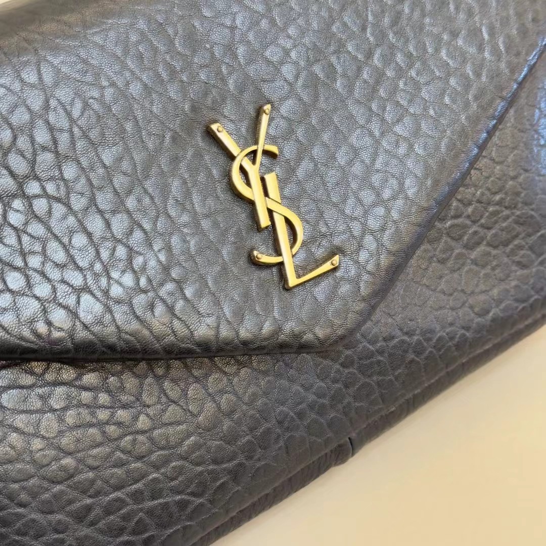 Saint Laurent Small Calfskin Calypso Shoulder Bag