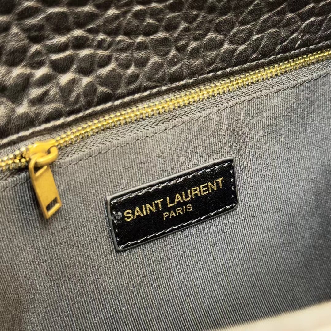 Saint Laurent Small Calfskin Calypso Shoulder Bag