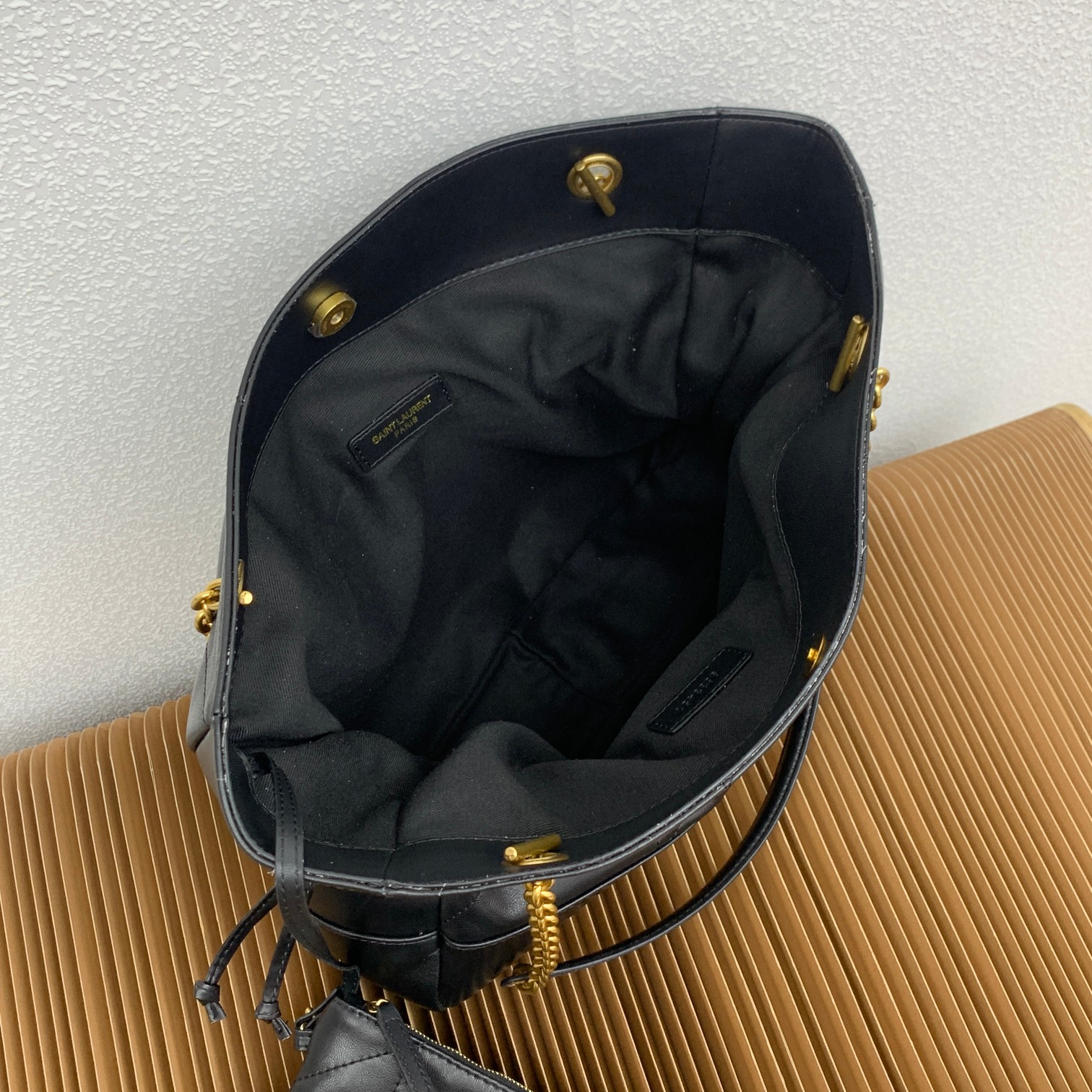 Saint Laurent JAMIE 4.3 Medium Pochon Calfskin chain bag