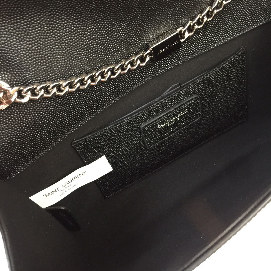 SAINT LAUREN KATE MEDIUM IN GRAIN DE POUDRE EMBOSSED LEATHER - Bag